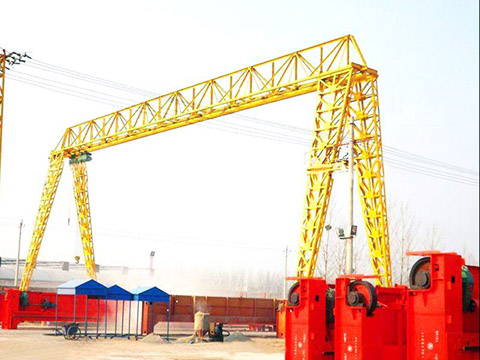 4 ton gantry crane of truss structure 