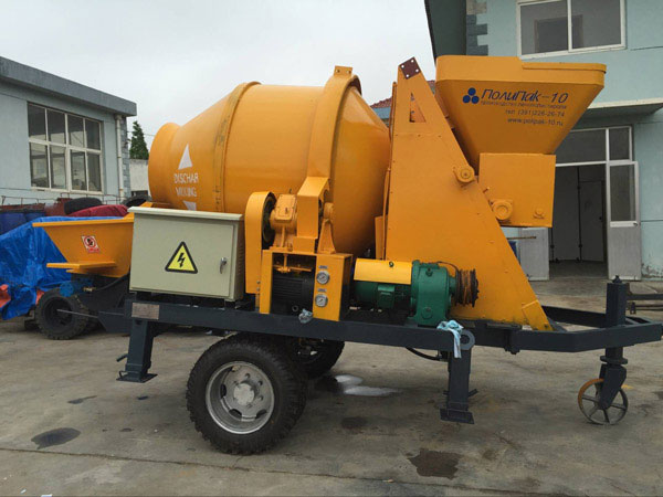 J30-JZC350 concrete mixer with pump