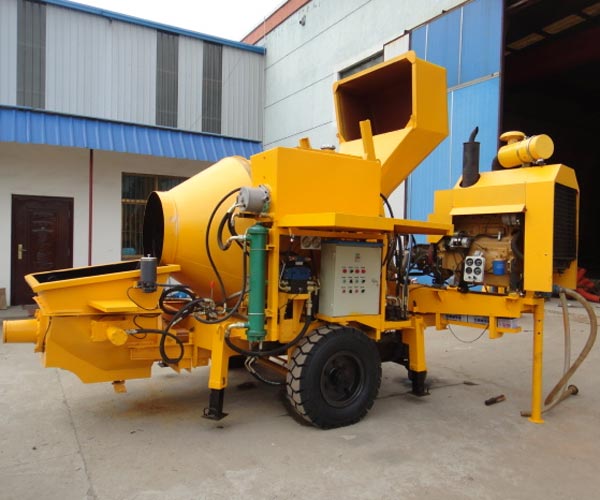 JB30R diesel concrete mixer pump