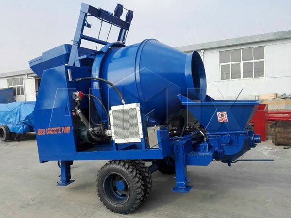 concrete mixer pump