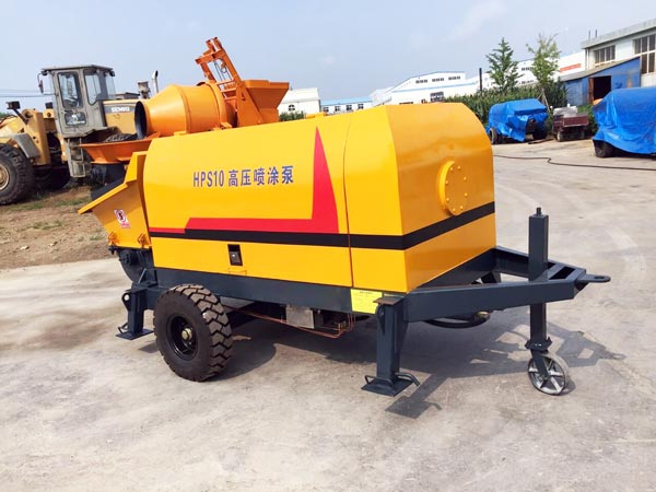 concrete pumping machine