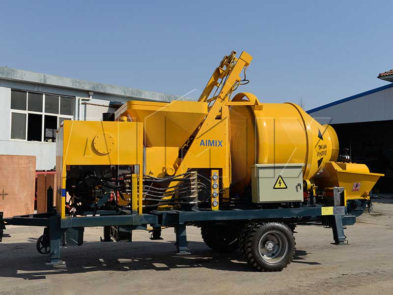 concrete mixer pump