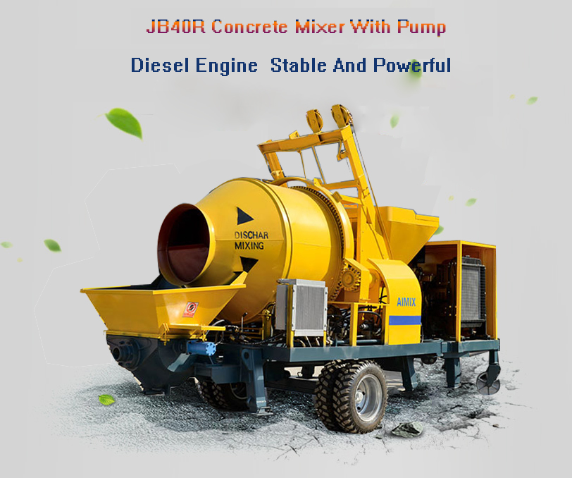 concrete mixer pump